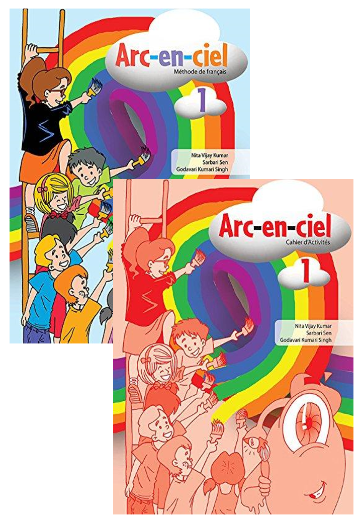 Arc-En-Ciel – 1 Méthode De Français+Cahier D’Activités+ Dvd