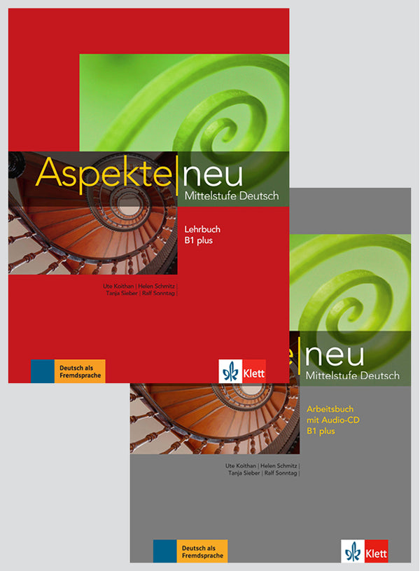 Aspekte Neu B1 Plus Textbook +Workbook  (Workbook) Audios Downloadable