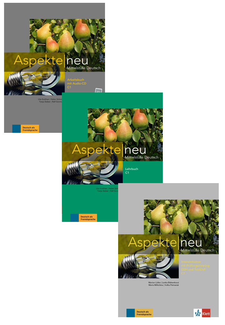 Aspekte Neu 3 (C1) Textbook+Workbook+Intensivtrainer (Set 3 Books)