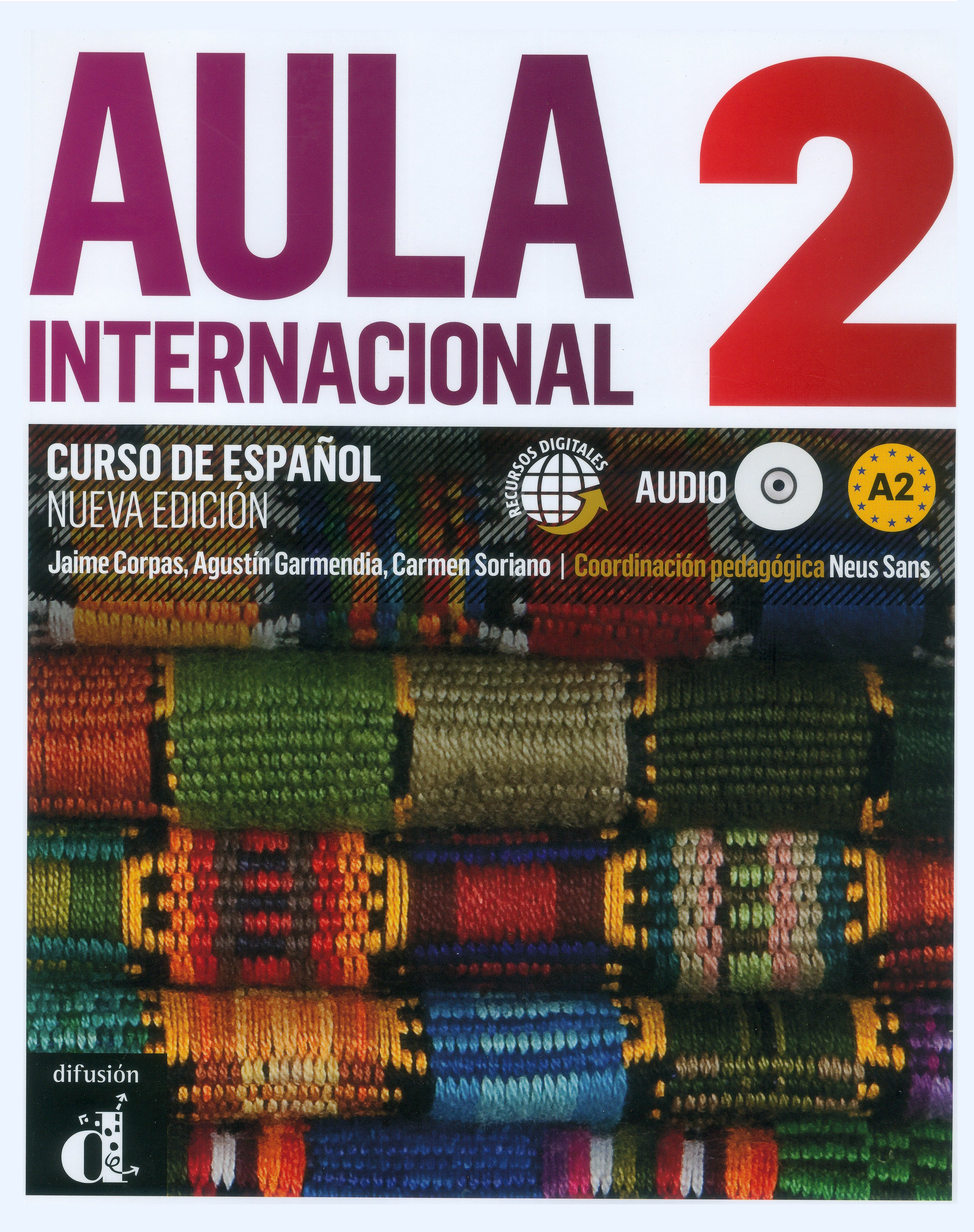 AULA INTERNACIONAL 2 (A2) Textbook New With Audio Downloadable (Currently Unavailable)
