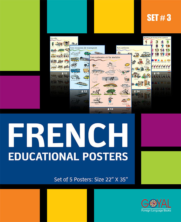 French Educational Posters (Set # 3)