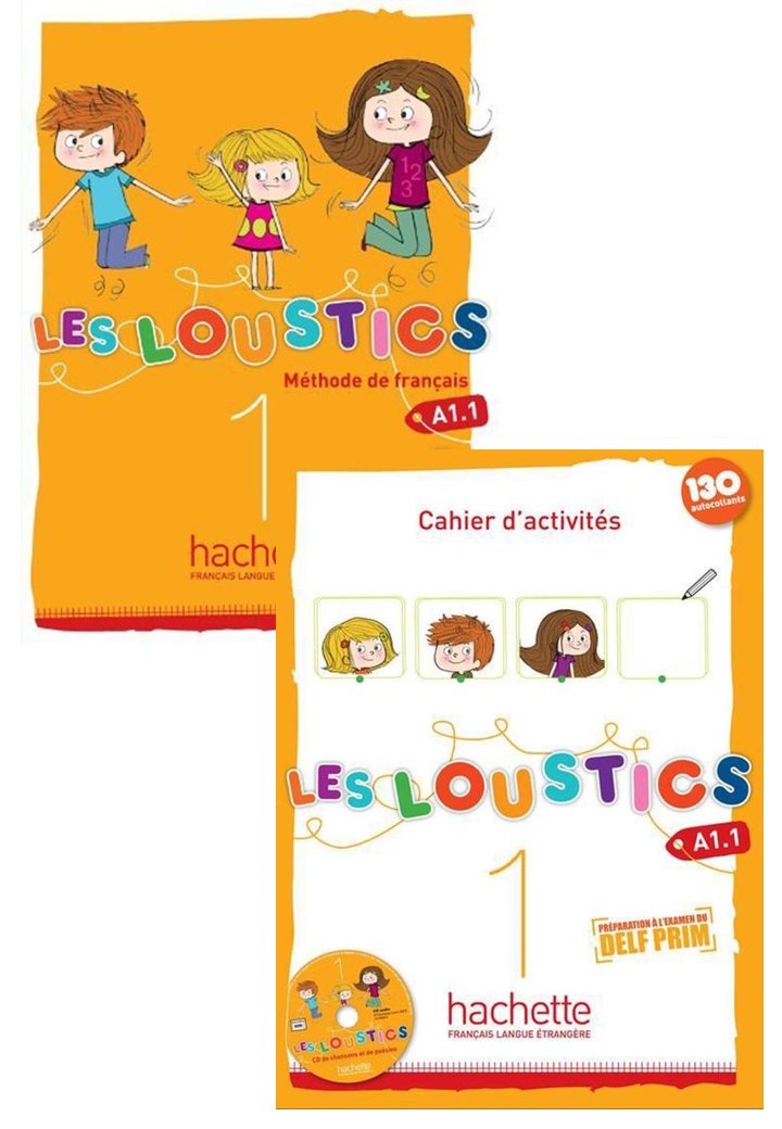Les Loustics 1 -A1.1 Livre De L'Élève+Cahier D'Activités+Cd Audio