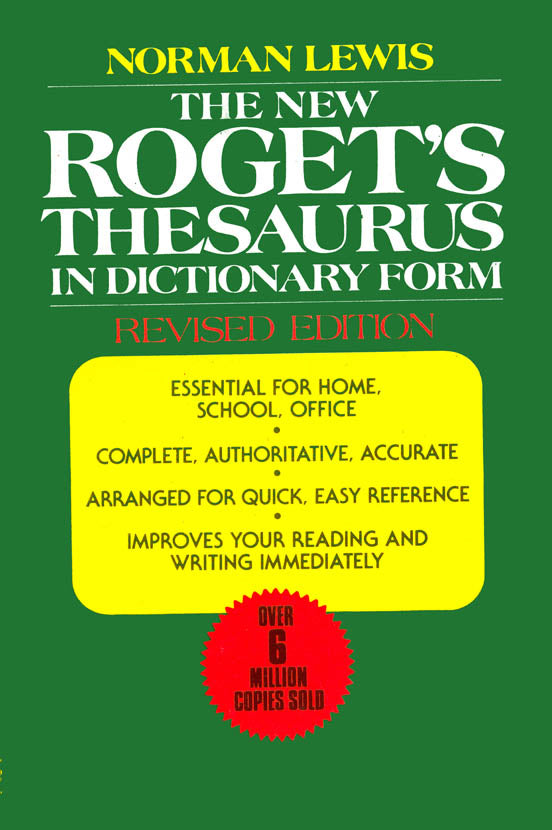 Roget's Thesaurus in Dictionary