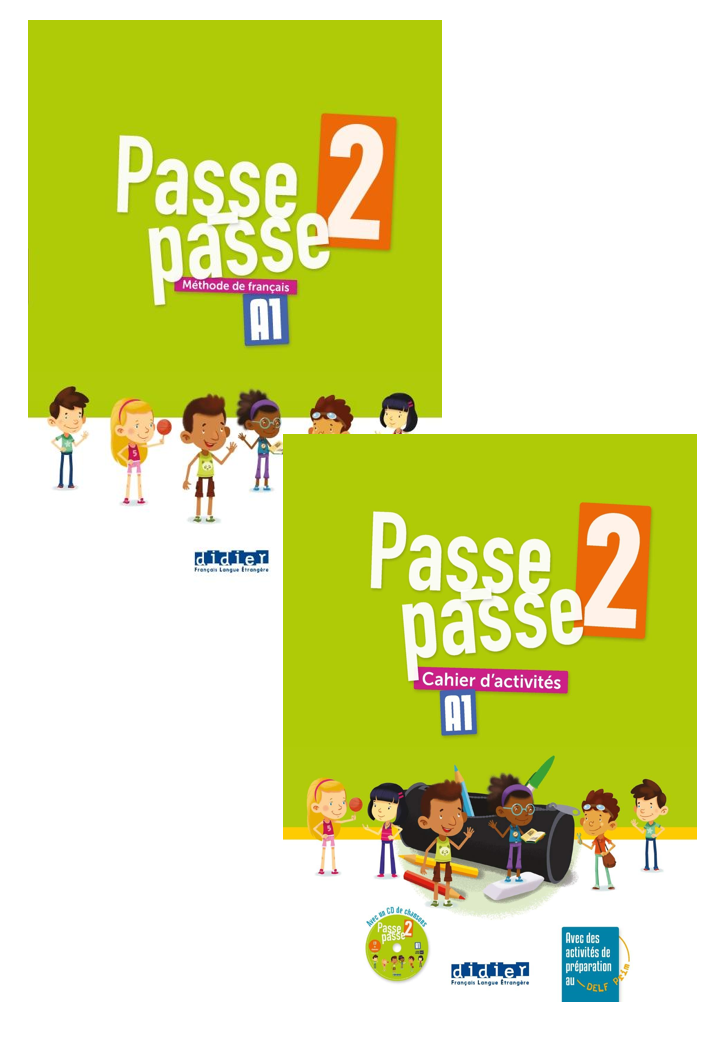 Passe-Passe 2 Livre De L’Élève+Cahier D’Activités Fle + Cd Mp3