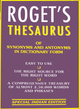 Roget's Thesaurus of Synonyms and Antonyms