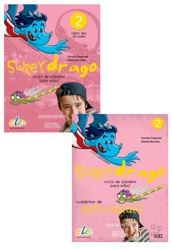 Super Drago 2 Textbook + Workbook 2CD's