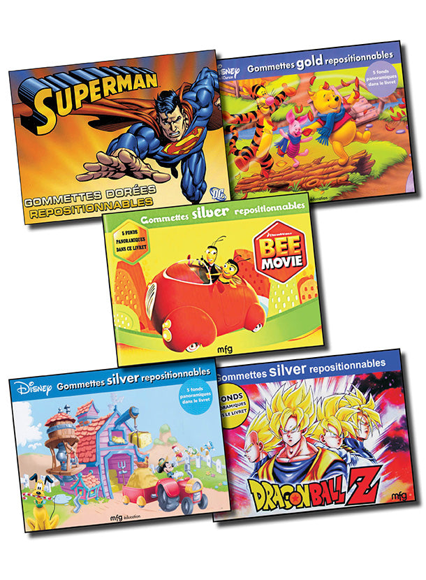 Small Sticker Books (Pack of 5 Books): Set-1