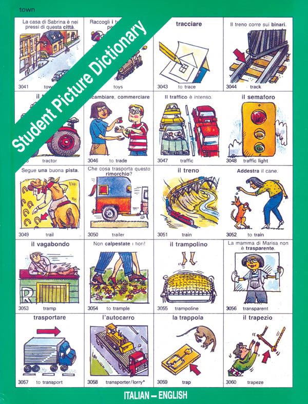 Langenscheidt Student Picture Dictionary Italian Renyi