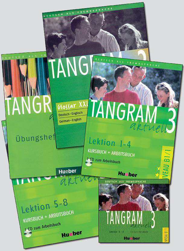 Tangram 3 (Textbook + WB + Ubungsheft + Glossary + (Audio Downloadable Only For Workbook )