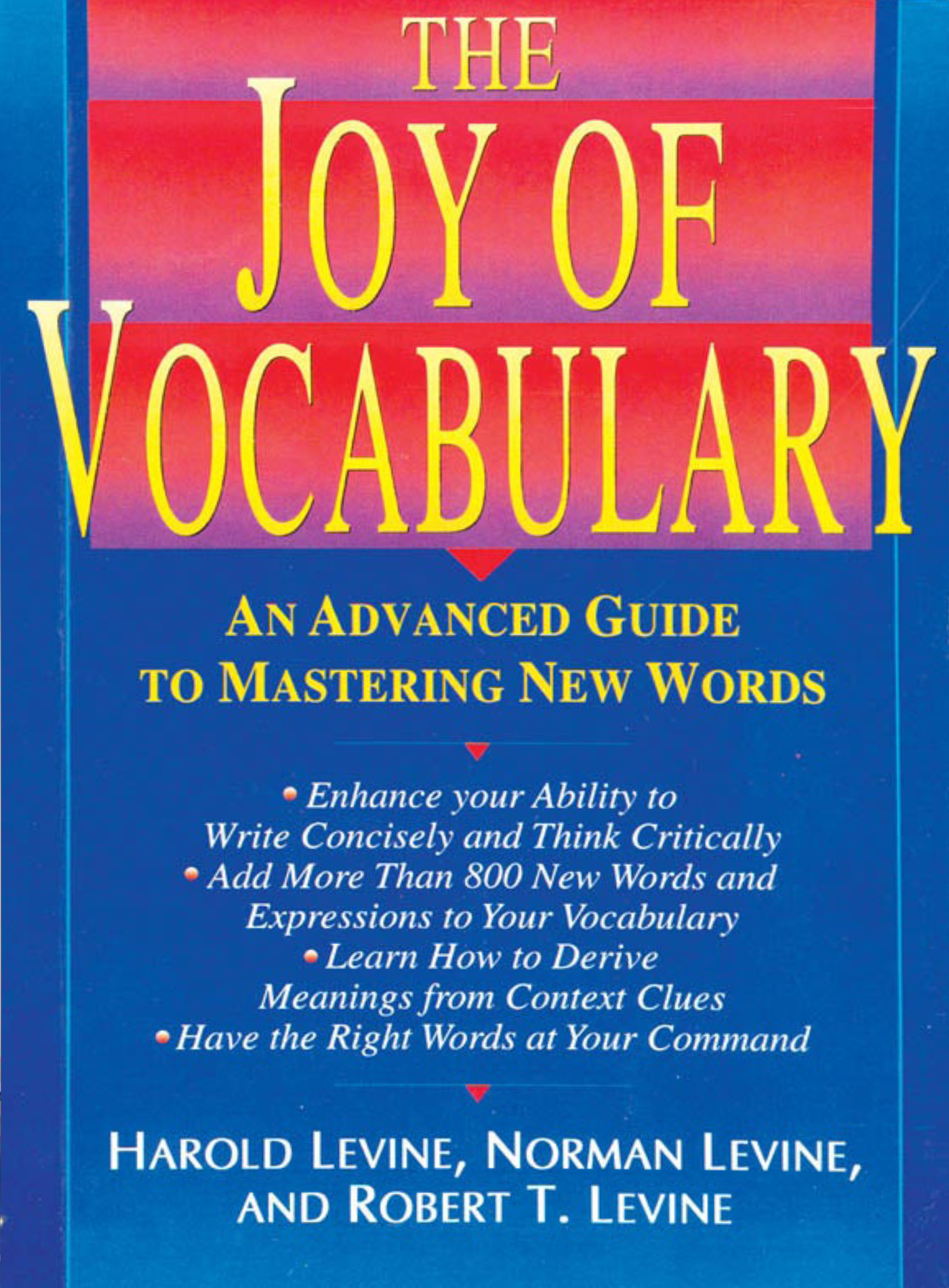 The Joy of Vocabulary