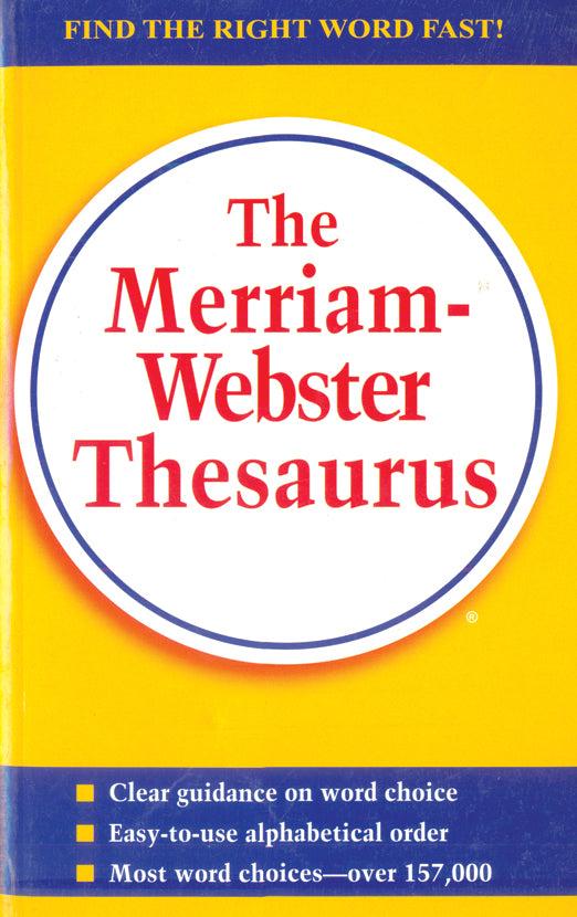The Merriam Webster Thesaurus