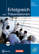 Erfolgreich bei Präsentationen Training berufliche Kommunikation B2/C1 Kursbuch mit CD