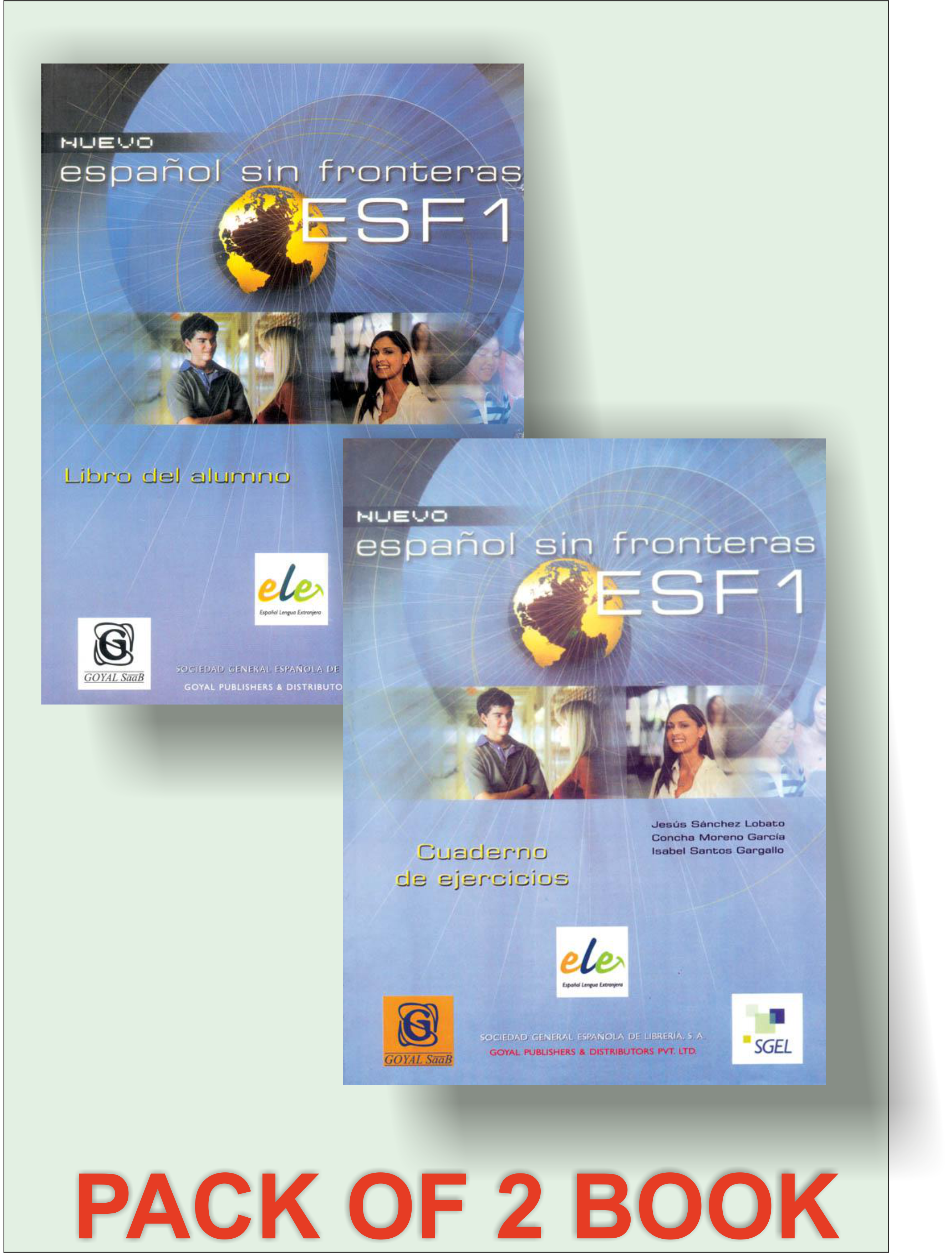 ESF - Espanol Sin Fronteras 1 Textbook (Audio Downlodable) + Workbook