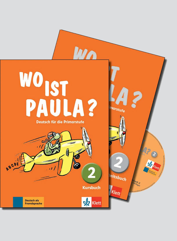 WO IST PAULA ? - 2 Kursbuch+Arbeitsbuch (2 Book set)