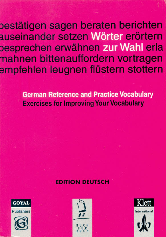 Worter Zu Wahl - Klett