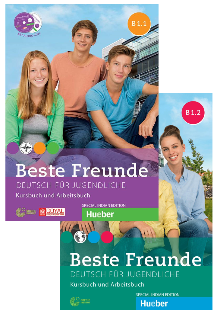 Beste Freunde B1.1+B1.2 Kursbuch und arbeitscbuch ( Audio Downloadable )