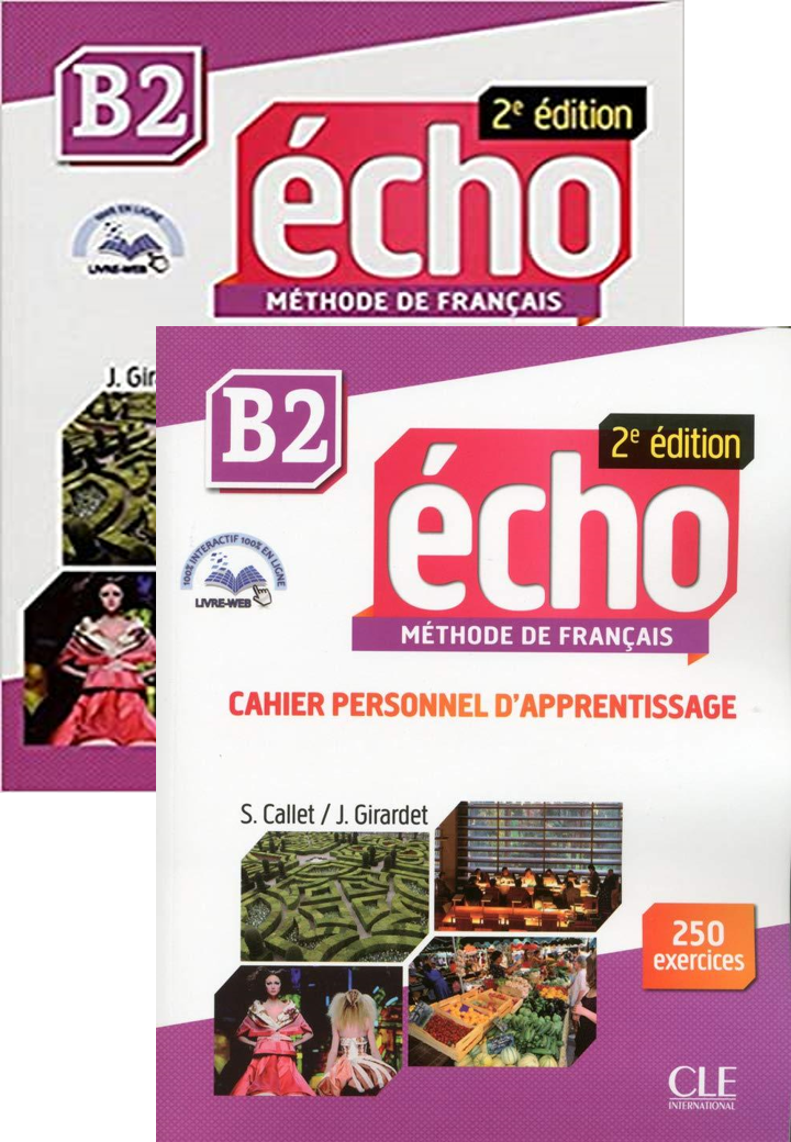 Écho:5-B2 Textbook+Workbook+CD+DVD (2 Book Set)