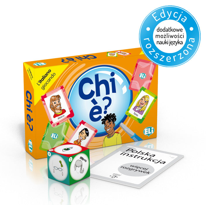 Chi è? - gra językowa z polską instrukcją i suplementem
