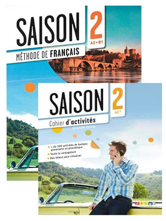 Saison 2-A2+ Livre De L Eleve + Cahier D Activites ( 2 Book Set)