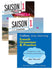 Saison 1-A1+Livre De L’Élève+Cahier D’Activités+Easy Learning French Grammar and Practice( 3 Book Set)