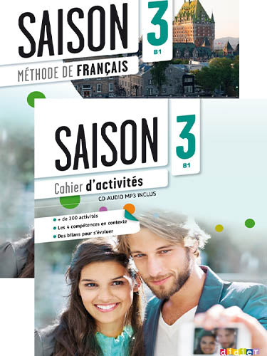 Saison 3-B1 Livre De L Eleve + Cahier D Activites ( 2 Book Set)