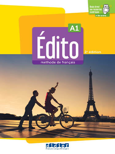 Edito A1 – 2e édition Livre de l'eleve  - 2022