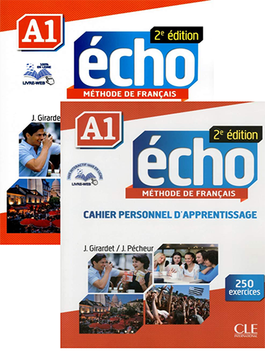 Echo1-A1 Textbook+Workbook+CD+DVD (2 Book Set)