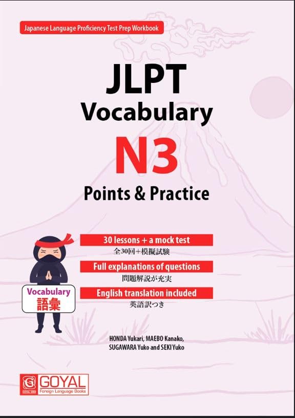 JLPT Vocabulary N3 Points & Practices
