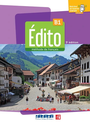 Edito B1 – Livre de l'eleve - Edition 2022