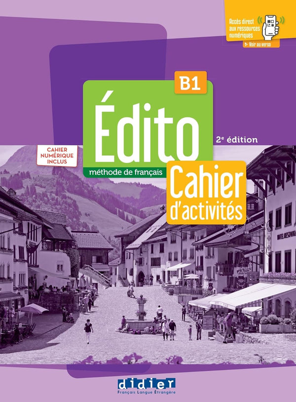 Edito B1  - Cahier + cahier numérique + didierfle.app