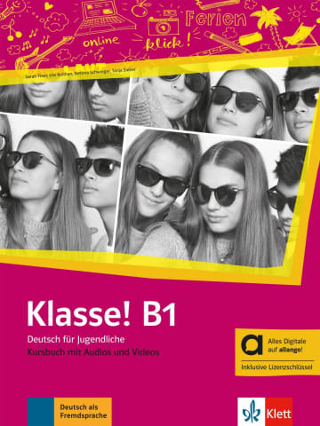 Klasse! B1 - Hybride Ausgabe allango Kursbuch mit Audios und Videos inklusive