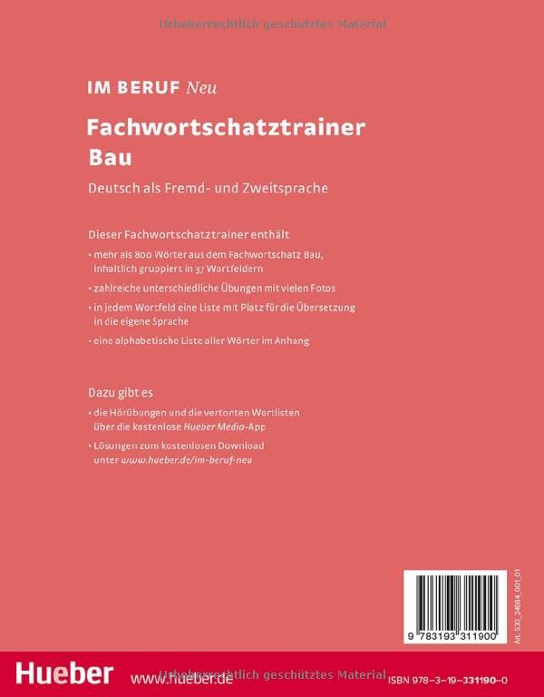 Im Beruf NEU Fachwort - schatztrainer