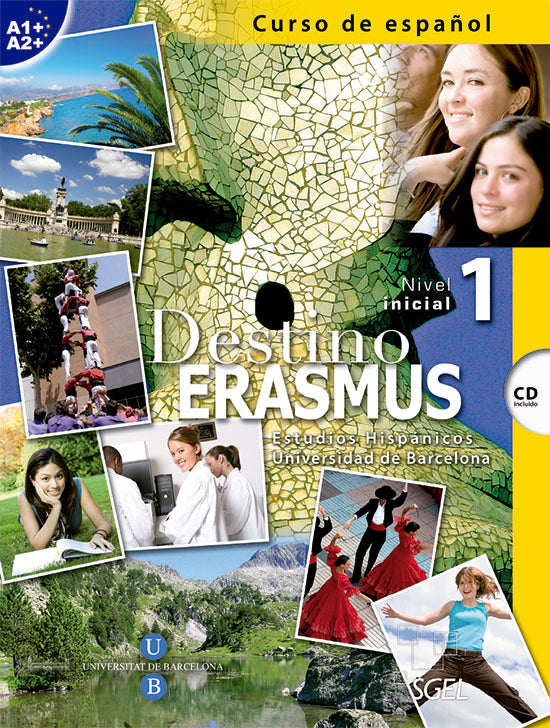 Destino Erasmus 1 : Libro del alumno + CD