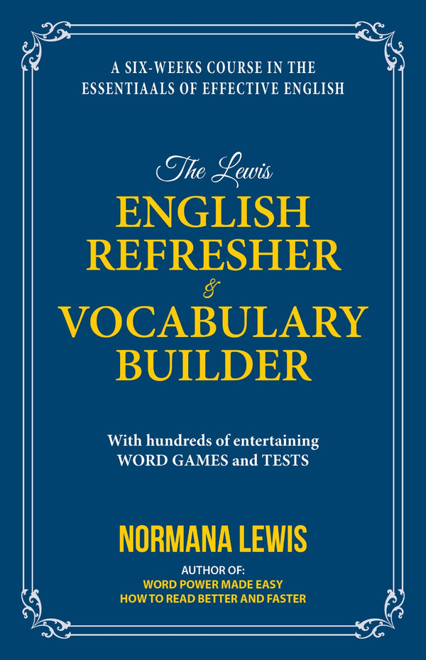 English Refresher & Vocabulary Builder