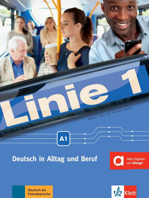 Linie 1 - A1 Deutsch in Alltag und Beruf - Kurs und Übungsbuch mit audios und vidoes