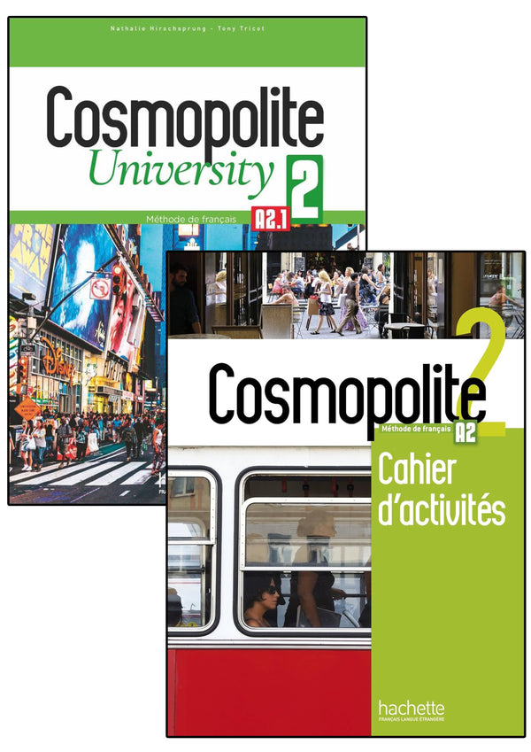 Cosmopolite University A2  - Textbook with DVD +Workbook(2 Book Set)