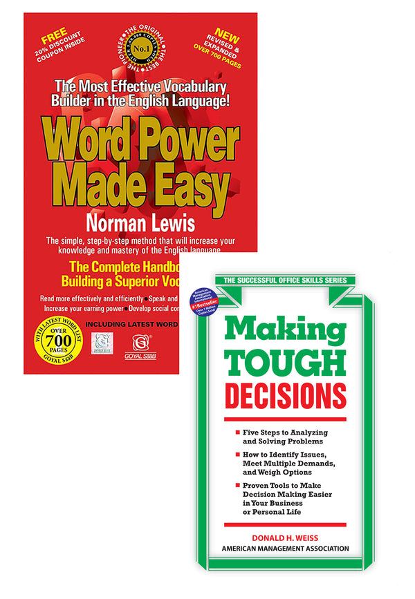 Word Power Made Easy + Making Tough Decision