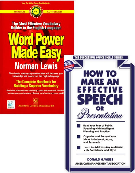 Word Power Made Easy + How to Make an Effective Speech or Presentation