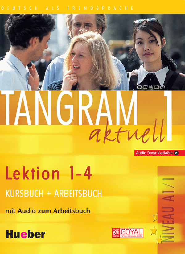 Tangram 1 Textbook + Workbook , Lektion 1-4 (Audio Downloadable Only For Workbook )