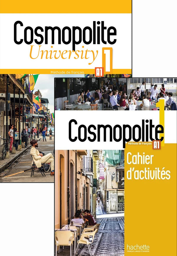 Cosmopolite A1 University Edition - Textbook with DVD +Workbook(2 Book Set)