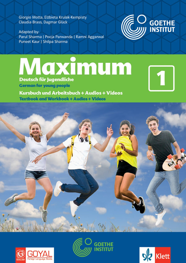 Maximum 1 (Textbook + Workbook) Deutsch Fur Jugendliche (With Audios & Video)