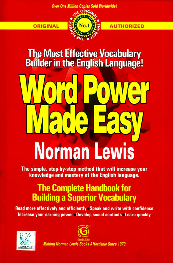 Word Power Made Easy By Norman Lewis