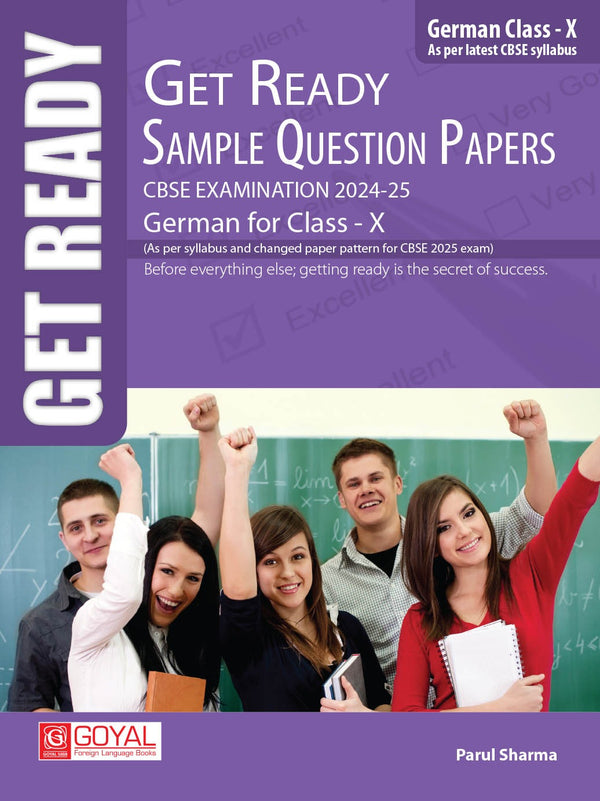 Get Ready German Sample Question Papers For Class-X