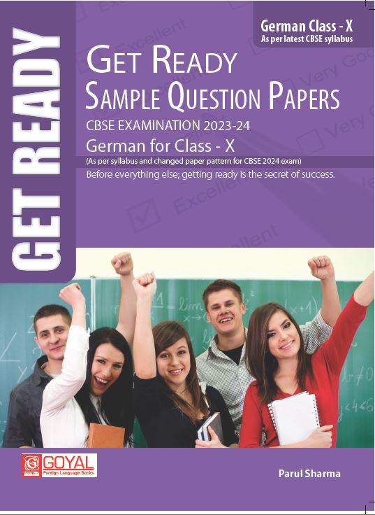 Get Ready German Sample Question Papers For Class-X
