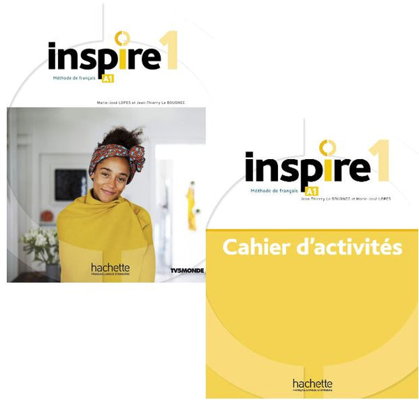 Inspire 1 : Livre de l'élève + Cahier d'activités (Set of 2 Books)