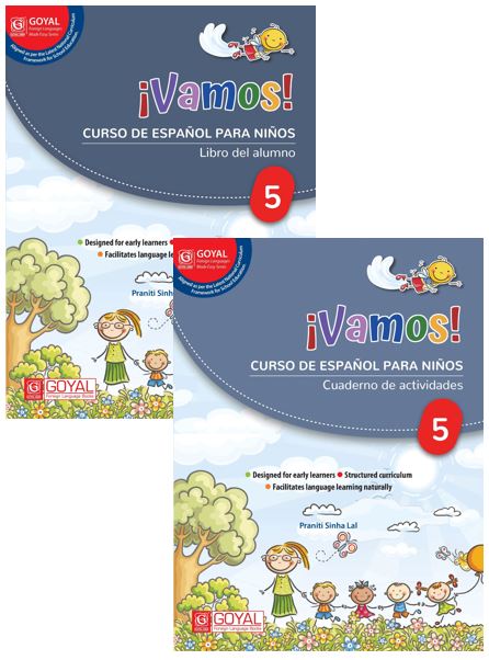 Vamos 5 Libro del almuno + Cuaderno de actividades (set of two books)