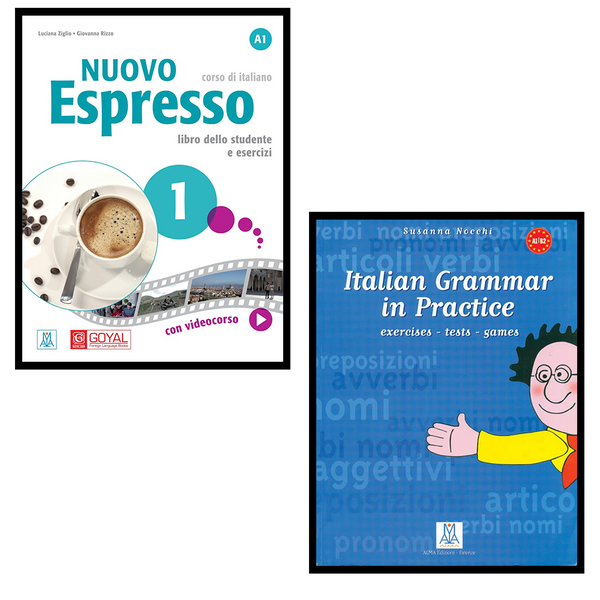 Nuovo Espresso A1 Libro + Grammar in Practice A1/B2 ( Set Of 2 Books)