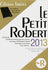 Le Petit Robert-2013