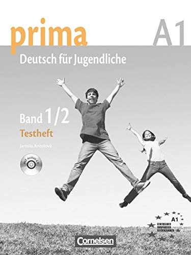 Prima A1 Band 1 & 2 Testheft mit Modelltest "Fit in Deutsch 1" Mit Audio-CD und Kopiervorlagen (Bisherige Ausgabe)