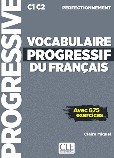Vocabulaire Prog. Du Français - Perfectionnement - Livre + Cd + Livre-Web - Nouvelle Cou.